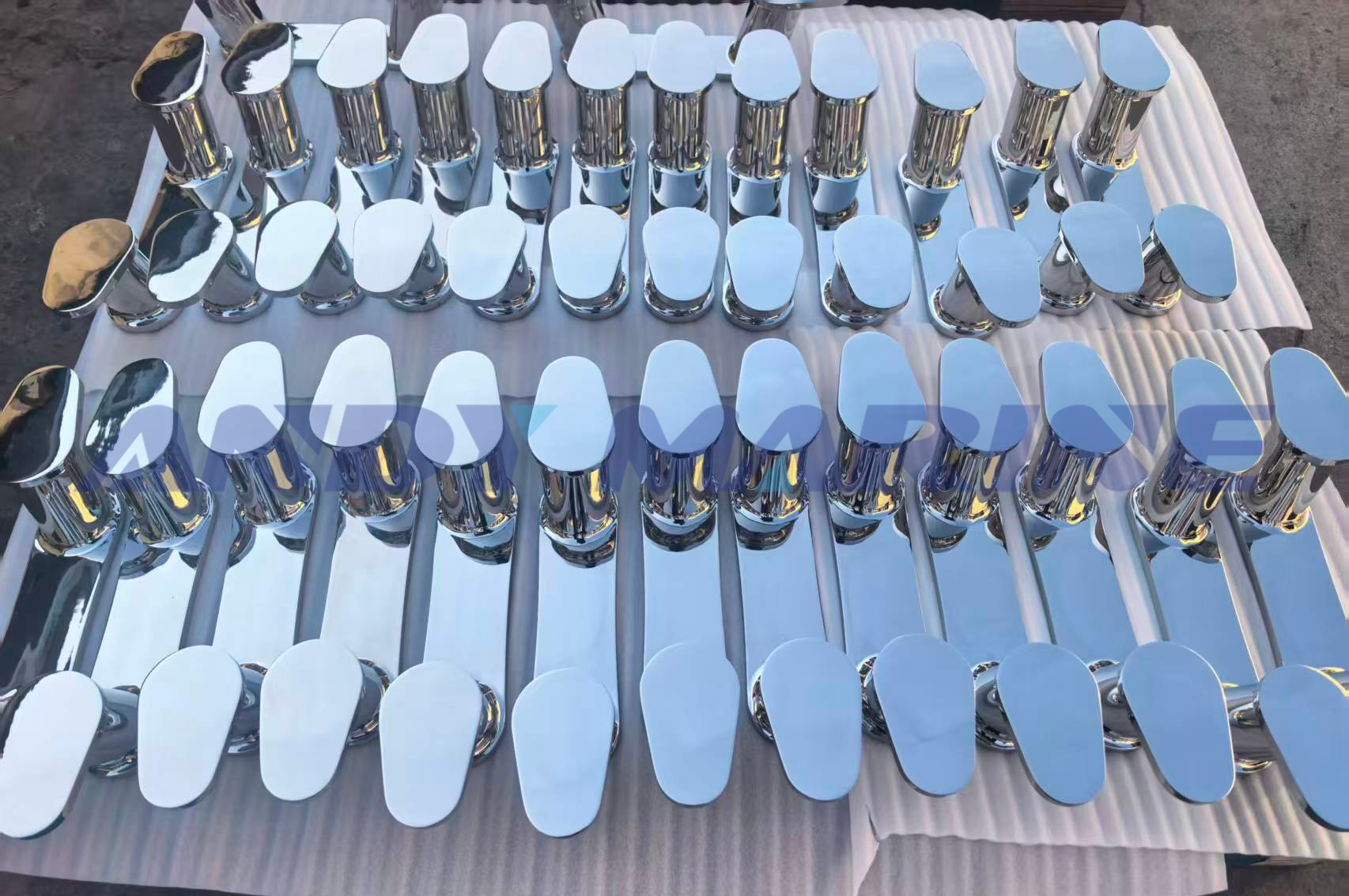 Анди Марине успешно испоручује стубове од нерђајућег челика 316 високих перформанси