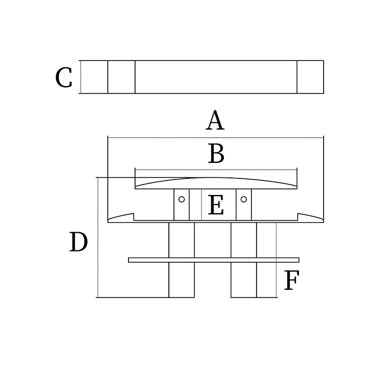 ABS Plastic Marine Thru Hull Fitting